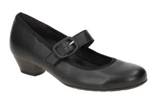 Gabor 76.139.57 Malta Damen Pumps Schwarz - schwarz Comfort Kubanischer Absatz