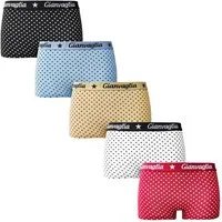 TEXEMP Boxershorts 5er Pack Mädchen Boxershorts Unterwäsche Unterhose Baumwolle Panty (5-St) Atmungsaktiv - Pflegeleicht