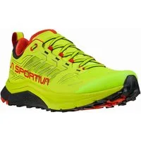 La Sportiva Trail-Laufschuhe Jackal (Langstrecke) neongelb/goji Herren Wanderschuh