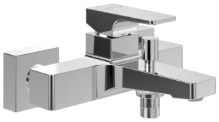 Villeroy & Boch Einhebel-Badewannenarmatur Architectura Square 210x101x198mm Chrom TVT12500100061
