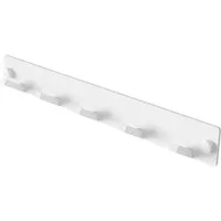 Mai & Mai Wandgarderobe Kleiderhaken Garderobenleiste Wandhaken aus Edelstahl 5 Haken Stalo-05
