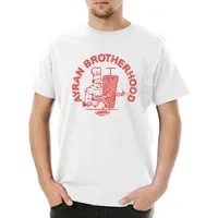 Urban Backwoods Print-Shirt Ayran Crew Herren T-Shirt Döner Kebab Dönerladen Türkei Spaß Gang Love (1-tlg) Fun Addiction Türkisch