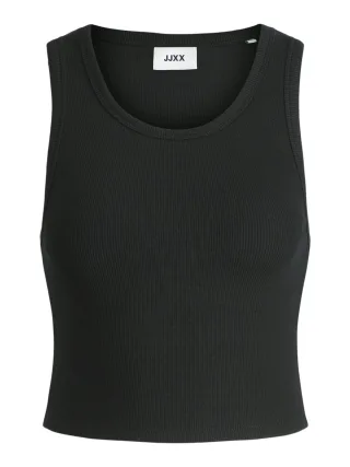JJXX - JXFALLON STR SL RIB TOP JRS NOOS Black - Gr. - M