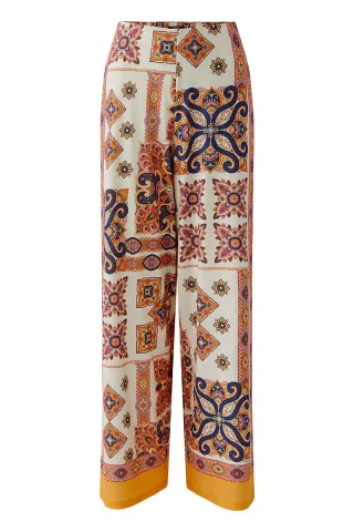 Miss Lagotte - Hose - Feel Good Today braun/orange - Gr. - 36