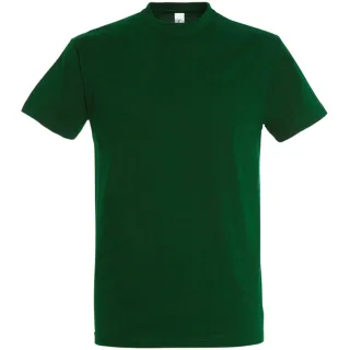 SOLS Mens Imperial Heavyweight Short Sleeve T-Shirt (flaschengrün)