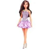 Barbie Anziehpuppe Barbie Fashionista Puppe - Purple Bubble Hem