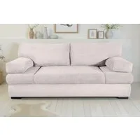 COLLECTION AB Schlafsofa Tina, B: 200 cm, Liegefl. 146x200 cm, Bettfunktion, Bettkasten & 2 Armlehnenkissen, Federkern