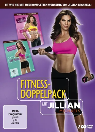 Jillian Michaels Fitness Doppelpack [Limited Edition] - [2 DVDs]