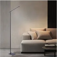 NOWA LED Stehlampe, LED-Leuchtmittel fest verbaut, Warmweiß, Stehlampe Stehleuchte Touchdimmer Beistelllampe anthrazit LED H 145 cm