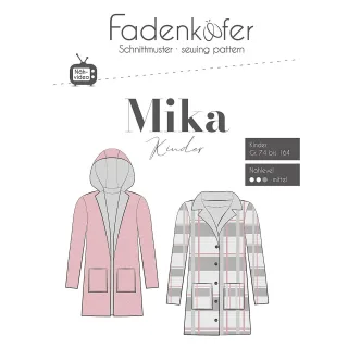 Fadenkäfer Schnitt "Mantel Mika" für Kinder