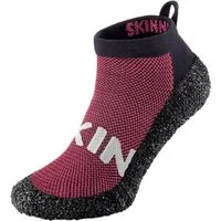 Skinners Barfusschuhsocke Essentials 2.0 Mid-Cut Grape (Schutz, Komfort auf) Barfußschuh