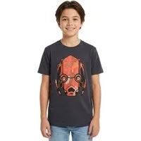 Fortnite Print-Shirt Fortnite T-Shirt Jungen Dunkelgrau – Offi. Merchandise 10 12 Jahre Fortnite T-Shirt THE FOUNDATION