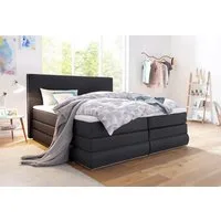 COLLECTION AB Boxspringbett Ninoni, inkl. Bettkasten, Topper und wahlweise mit LED-Beleuchtung