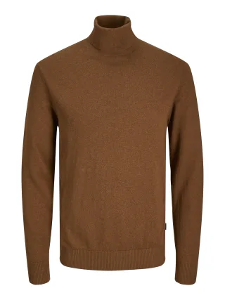 JACK&JONES - JJEEMIL KNIT ROLL NECK NOOS - Gr. - L