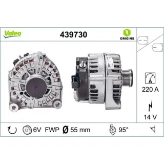 Valeo Generator  220A BMW 5er X3 439730