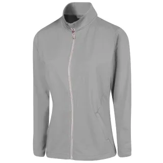 Island Green - "Essential" Jacke für Damen - Emblem (Grau)