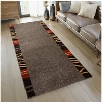 Tapiso Läufer JAWA, rechteckig, Höhe: 10 mm, Flur Brücke Meliert Modern Kurzflor Wohnzimmer Schlafzimmer