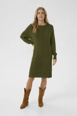Kleid CRDela Kleid Loose fit olive