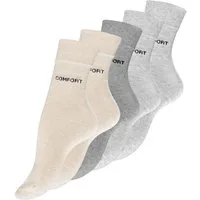 Cotton Prime® Socken ohne Gummibund (10-Paar) in angenehmer Baumwollqualität