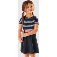 KangaROOS Jerseykleid für kleine Mädchen kniefrei, aus Jersey, kurzärmelig