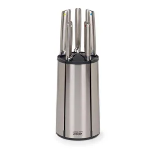 Joseph Joseph Elevate 5-teiliges Stahlmesser-Set mit Drehständer