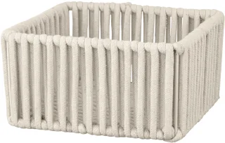 SCHÖNER WOHNEN-Kollektion Aufbewahrungskorb ""Zovo M"" Badkorb mit Baumwoll-Polyester-Kordel für Badutensilien & Kosmetik