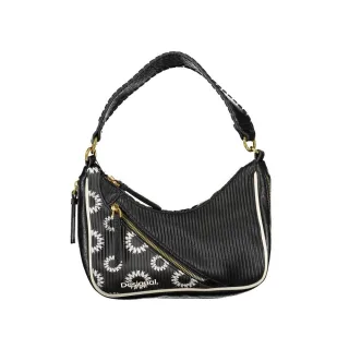 Schwarze Bolso Bandolera Handtasche