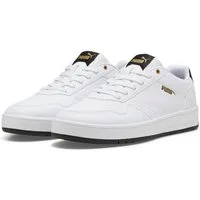 PUMA COURT CLASSIC Sneaker für sportliche Einsätze, mit Gummi-Laufsohle, mit Schnürverschluss