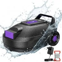 redroad Poolroboter 2026 Neu S2 Poolroboter bis 200 150 Min 8000 LPH/50.000mAh, (Geeignet für Poolböden sowie Aufstell- und eingelassene Schwimmbecken), IPX8/18° Steigwinkel/Lange Laufzeit/Selbstparkend/150 Min./2 Jahre