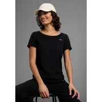 Arizona T-Shirt Kurzarm, figurbetont, Basic-Stil, aus Baumwollmischung