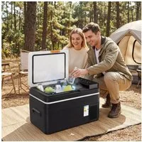 Outsunny Kühlbox Kompressor -20℃ bis 20℃ Elektrische mit APP-Steuerung, 30 l, für Auto LKW