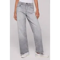 SOCCX Regular-fit-Jeans mit breiten Nähten