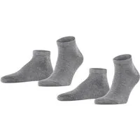 FALKE Sneakersocken Happy 2-Pack Sneakersocken (2-Paar) Set aus 2 Paar Baumwollsneakern