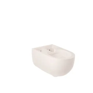 KLUDI-CLEANTRONIC Spiralflush-Wand-WC 62, 5 cm, P-förmiger Abfluss Weiß glänzend 16WCW0043