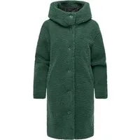 Ragwear Langmantel Joonie YOUMODO Langer Winter Plüschmantel mit Kapuze