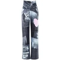 Winshape Culotte Functional Comfort Culottes CUL101C mit Patchwork-Print
