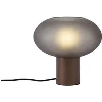 Qazqa Tischleuchte Umbrella, ohne Leuchtmittel, Warmweiß, QAZQA Tisch­leuchte, e27, Bronze, Stahl, Design