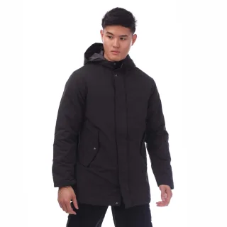 Herren Jack and Jones Fen Parka Jacke in Schwarz