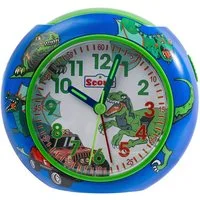 Scout Kinderwecker Pics Quarzwecker, Lernwecker, Geschenkidee, Kinderzimmer, Schulanfang, Dino