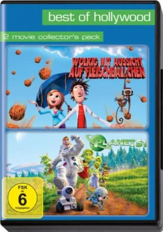 Best of Hollywood - 2 Movie Collector's Pack: Wolkig mit Aussicht auf ... / Planet 51 [2 DVDs]