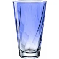 LEONARDO Glas Twist Blau 300 ml, Glas