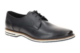 LLOYD 16-016-08 ALTON Herren Businessschuhe Navy Glattleder Gummisohle