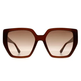 Guess GF6178 45B glÃ¤nzend hellbraun braun Farbverlauf Sonnenbrille