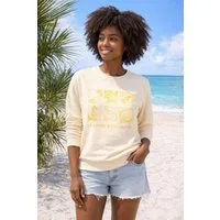 KangaROOS Sweatshirt mit Frontdruck
