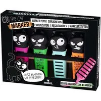 Moses. Verlag Marker Ed, the Cat Ed-Marker 4er-Set – leuchtende Textmarker