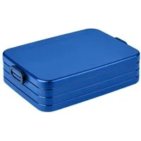 Mepal Lunchbox Lunchbox Take A Break Large, 1500 ml, mit Fächern für Mealprep, Vivid Blue, geeignet für bis zu 8 Butterbrote