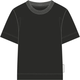 THE FASHION PEOPLE - NOS heavy T-Shirt 902 deep black - Gr. - S