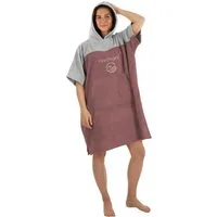 normani Badeponcho Damen Surfer Poncho Kuta, Bio-Baumwolle, Kapuze, Schlupf, Badeponcho aus 100 % saugstarker Bio-Baumwolle