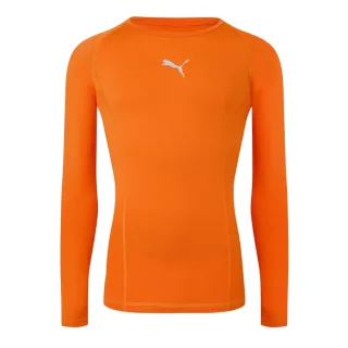 Puma - "Liga" T-Shirt für Herren, Langärmlig (Orange)