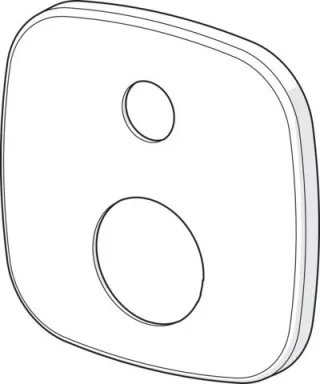 Hansa Deckplatte HANSA 59914578 154 x 154 mm chr 59914578